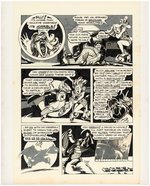 HOT ROD CARTOONS/CARtoons "VAMPIRE!" COMPLETE COMIC STORY ORIGINAL ART BY ERROL McCARTHY.