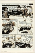 CARtoons "2072" COMPLETE COMIC STORY ORIGINAL ART BY ERROL McCARTHY.