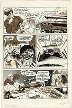 CARtoons "2072" COMPLETE COMIC STORY ORIGINAL ART BY ERROL McCARTHY.