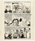 HOT ROD CARTOONS/CARtoons "$5.95 MAN" SIX MILLION DOLLAR MAN SPOOF COMPLETE COMIC STORY ORIGINAL ART BY ERROL McCARTHY.