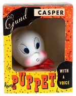 "CASPER" GUND BOXED PUPPET.