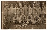 1911 WAUSAU, WI LUMBERJACKS BASEBALL TEAM REAL PHOTO POSTCARD.