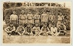 1916-17 U.S. MARINE CORP. BASEBALL TEAM REAL PHOTO POSTCARD.