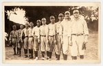 C. 1920s U.S. PATROL BASEBALL TEAM REAL PHOTO POSTCARD.