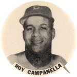 1950s ROY CAMPANELLA (HOF) PM10 STADIUM BUTTON.