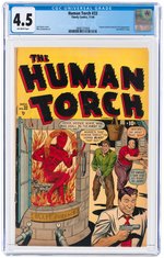 HUMAN TORCH #33 NOVEMBER 1948 CGC 4.5 VG+.