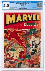 MARVEL MYSTERY COMICS #68 JANUARY 1946 CGC 4.0 VG.