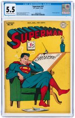 SUPERMAN #41 JULY-AUGUST 1946 CGC 5.5 FINE-.