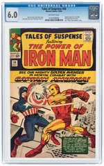 TALES OF SUSPENSE #58 OCTOBER 1964 CGC 6.0 FINE.