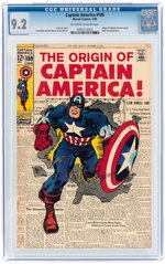 CAPTAIN AMERICA #109 JANUARY 1969 CGC 9.2 NM-.