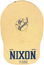 "NIXON FOR GOVERNOR" 1962 SAN FRANSICO GIANTS BASEBALL CAP.