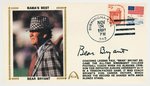 1981 PAUL "BEAR" BRYANT SIGNED FIRST DAY COVER WITH SILK CACHE "BAMA'S BEST BEAR BRYANT."