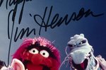 JIM HENSON SIGNED THE MUPPET SHOW PHOTO.