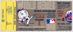 1969 WORLD SERIES TICKET STUB.