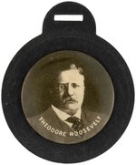 "THEODORE ROOSEVELT" STOIC PORTRAIT BUTTON WATCH FOB.