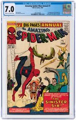 AMAZING SPIDER-MAN ANNUAL #1 1964 CGC 7.0 FINE/VF (FIRST SINISTER SIX).