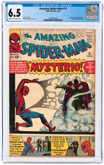 AMAZING SPIDER-MAN #13 JUNE 1964 CGC 6.5 FINE+ (FIRST MYSTERIO).