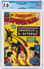 AMAZING SPIDER-MAN #12 MAY 1964 CGC 7.0 FINE/VF.