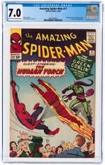 AMAZING SPIDER-MAN #17 OCTOBER 1964 CGC 7.0 FINE/VF.