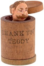 TAFT & ROOSEVELT "THANK YOU TEDDY" MECHANICAL CAMPAIGN NOVELTY.