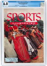 SPORTS ILLUSTRATED #V1 #2 AUGUST 23, 1954 CGC 6.0 FINE.