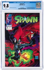 SPAWN #1 MAY 1992 CGC 9.8 NM/MINT (FIRST SPAWN).