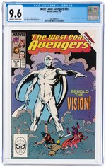 WEST COAST AVENGERS #45 JUNE 1989 CGC 9.6 NM+ (FIRST WHITE VISION).