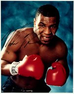 MIKE TYSON (HOF) SIGNED PHOTO.