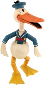 LONG-BILLED DONALD DUCK ONE-OF-A-KIND FOLK ART FIGURE BY KEITH KAONIS (SIZE VARIETY).