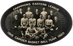 1919-20 CAMDEN BASKETBALL TEAM "CHAMPIONS EASTERN LEAGUE" POCKET MIRROR.