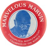1980s MARVELOUS MARVIN HAGLER "CHAMPION" BUTTON.