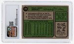 1974 TOPPS #29 PHIL NIEKRO (HOF) CSG 8 NM/MINT.