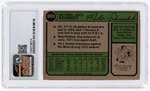 1974 TOPPS #283 MIKE SCHMIDT (HOF) CSG 7 NEAR MINT.