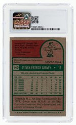 1975 TOPPS #140 STEVE GARVEY CSG 6 EX/NM.