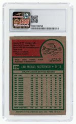 1975 TOPPS #280 CARL YASTRZEMSKI (HOF) CSG 8 NM/MINT.