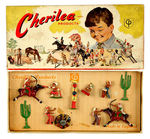 "CHERILEA WESTERN SERIES" BOXED FIGURE SET.