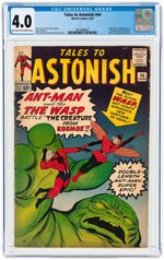 TALES TO ASTONISH #44 JUNE 1963 CGC 4.0 VG (FIRST WASP).