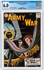 OUR ARMY AT WAR #83 JUNE 1959 CGC 6.0 FINE (FIRST SGT. ROCK).