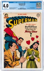 SUPERMAN #67 NOVEMBER-DECEMBER 1950 CGC 4.0 VG.