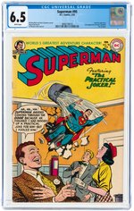 SUPERMAN #95 FEBRUARY 1955 CGC 6.5 FINE+.