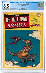 MORE FUN COMICS #125 AUGUST 1947 CGC 6.5 FINE+.