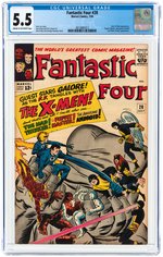 FANTASTIC FOUR #28 JULY 1964 CGC 5.5 FINE-.