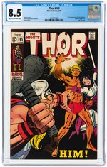 THOR #165 JUNE 1969 CGC 8.5 VF+ (FIRST FULL HIM/ADAM WARLOCK).