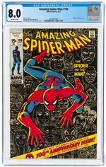 AMAZING SPIDER-MAN #100 SEPTEMBER 1971 CGC 8.0 VF.