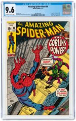 AMAZING SPIDER-MAN #98 JULY 1971 CGC 9.6 NM+.