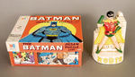 "BATMAN JIGSAW PUZZLE GAME" AND ROBIN BOOKEND.