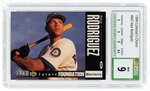 1994 UPPER DECK COLLECTOR'S CHOICE #647 ALEX RODRIGUEZ ROOKIE CARD CSG 9 MINT.