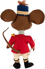 TOPO GIGIO BANDLEADER FELT DOLL.