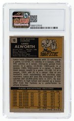 1971 TOPPS #10 LANCE ALWORTH (HOF) CSG 8 NM/MINT.