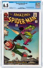 AMAZING SPIDER-MAN #39 AUGUST 1966 CGC 6.5 FINE+ (NORMAN OSBORN REVEALED AS GREEN GOBLIN).